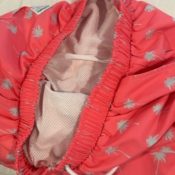 Mosmann 🔥sale🔥Sydney Australia coral swim trunks with gray palm trees - Picture 6 of 7